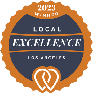 2023 Winner Local Excellence Los Angeles Badge