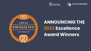 Datalink Networks is an UpCity Local Excellence Award Winner